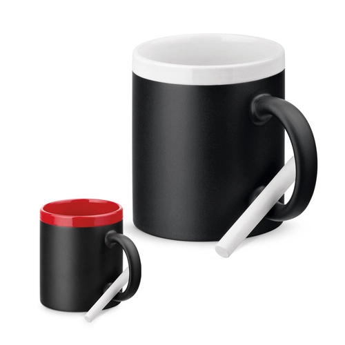 image du produit Mug en céramique 350 ml - Tasse CHALKIE avec craie