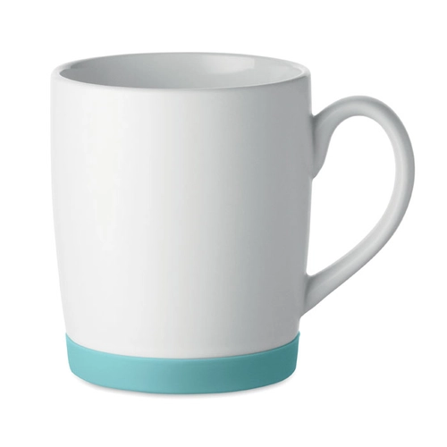 image du produit Mug en céramique avec finition blanche mate et base en silicone