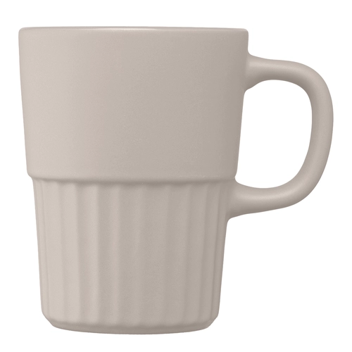 image du produit Mug en céramique avec finition mate et relief cannelé – 445 ml