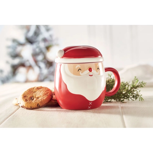 image du produit Mug en céramique Père Noël avec son couvercle