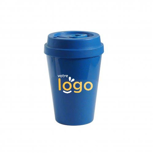 image du produit Mug étanche 300 ml DRINKSAF - double paroi en biocomposite