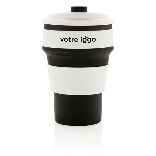 image du produit Mug pliable en silicone 350 ml