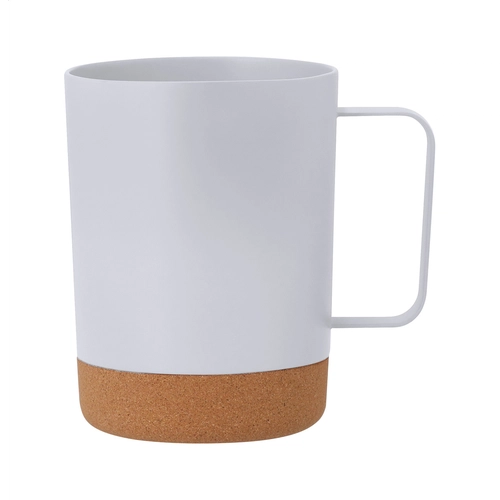 image du produit Mug thermos 400ml en RPET et liège naturel