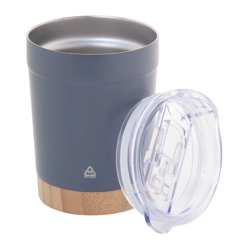 image du produit Mug thermos isotherme 300 ml en inox et bambou