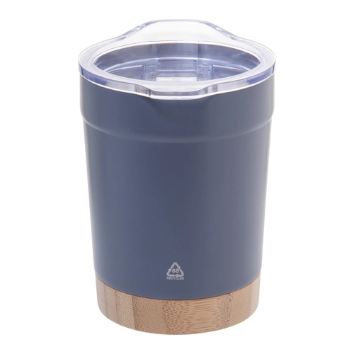 image du produit Mug thermos isotherme 300 ml en inox et bambou