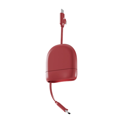 image du produit Multicâble ICE-R en plastique recyclé - USB-C