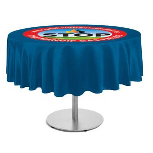 image du produit Nappe ronde en tissu 137 cm de diamètre