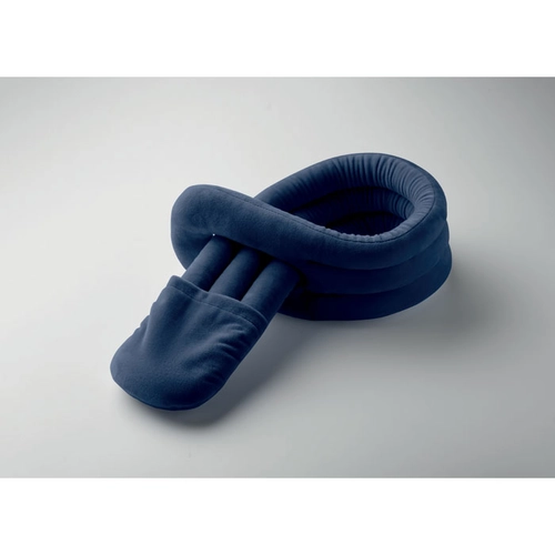 image du produit Oreiller de voyage pliable en polyester souple et en mousse