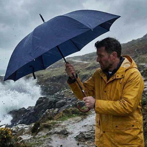 image du produit Parapluie anti-tempête 8 pans