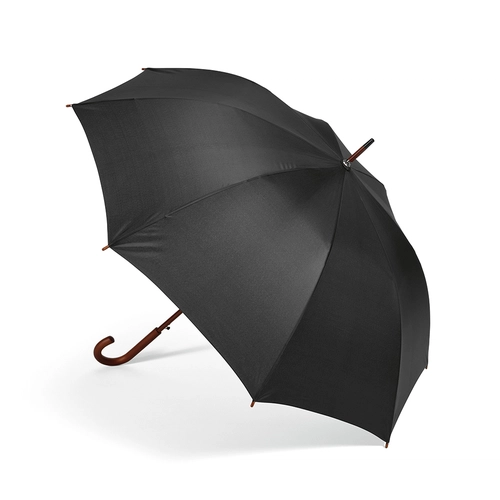 image du produit Parapluie citadin avec armature en bois et RPET - ouverture automatique