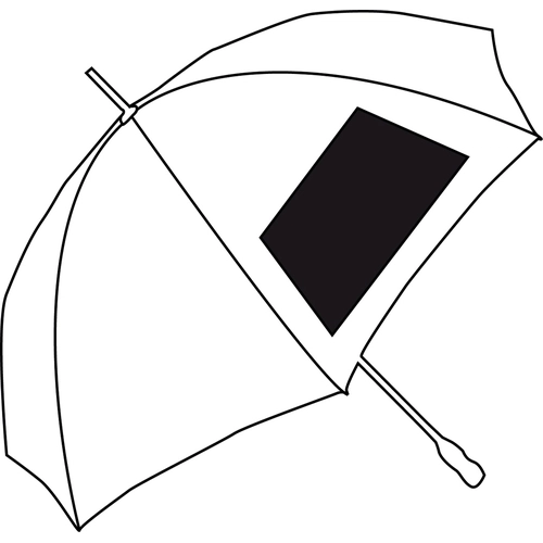 image du produit Parapluie de golf automatique 120 cm - baleines fibre de verre