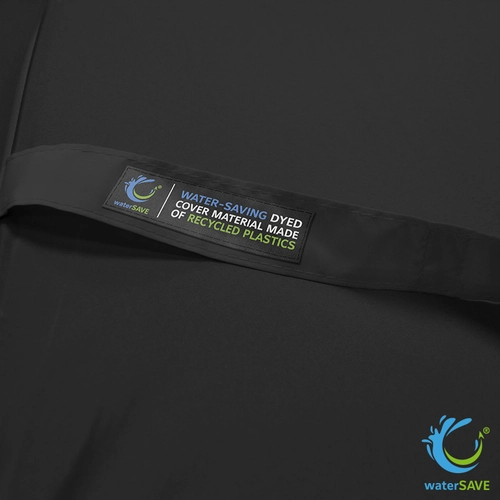 image du produit Parapluie de poche 107 cm en PET recyclé - baleinage en fibre de verre