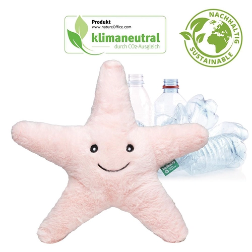 image du produit Peluche étoile de mer en RPET - convient aux enfants