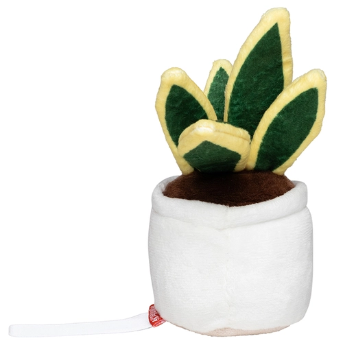 image du produit Peluche plante langue de belle-mère en microfibre - convient aux enfants