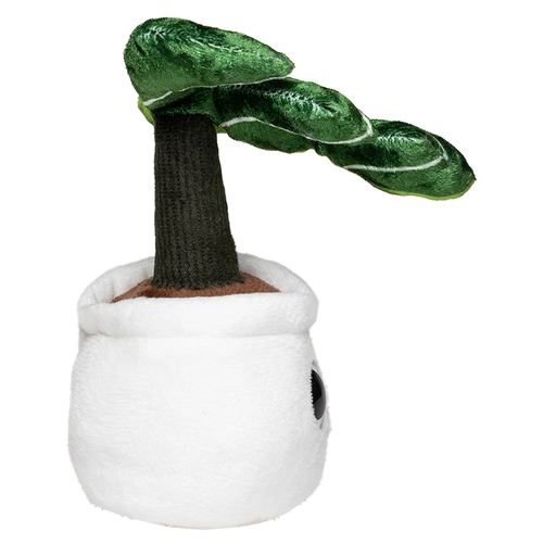 image du produit Peluche plante monstera en microfibre - convient aux enfants