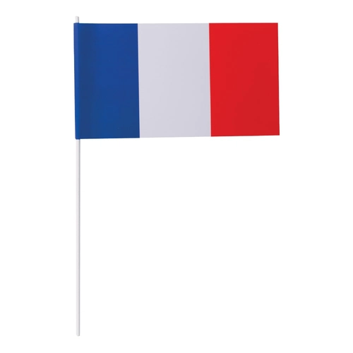 image du produit Petit drapeau France en papier glacé 150g/m2