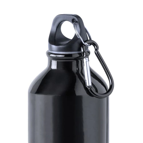 image du produit Petite bouteille en aluminium de 330 ml avec mousqueton