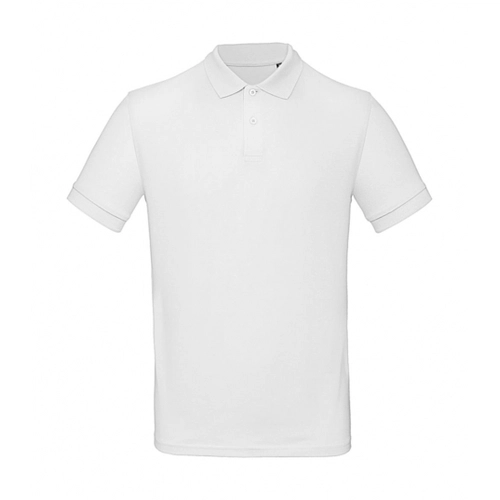 image du produit Polo pour homme en coton avec col à deux boutons