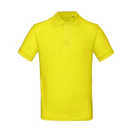 image du produit Polo pour homme en coton avec col à deux boutons