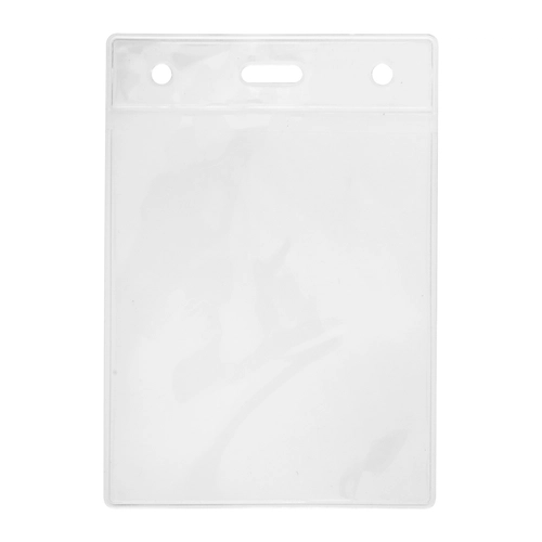 image du produit Porte badge en plastique transparent pour tour de cou