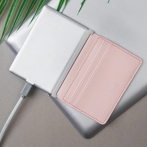 image du produit Porte cartes anti RFID avec powerbank 3 000 mAh 