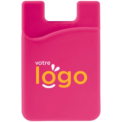 image du produit Porte cartes pour smartphone en silicone