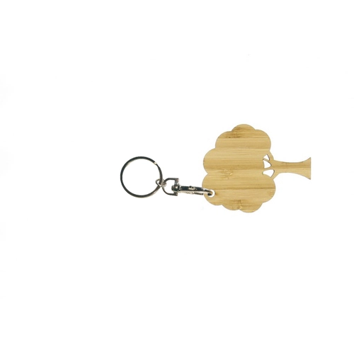 image du produit Porte-clés made in france avec son bois estampillé