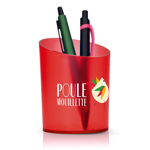 image du produit Pot à crayons, coloris transparent