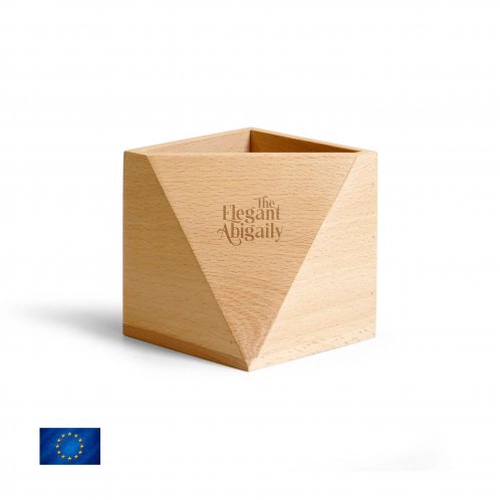 image du produit Pot à crayons fabrication europe - bois hêtre