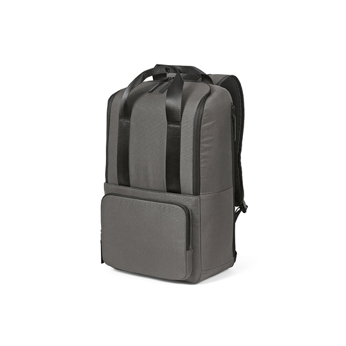 image du produit Sac à dos 18l en polyester recyclé 600D - compartiment pour PC portable et sangle trolley