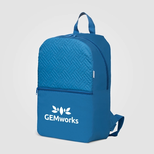 image du produit Sac à dos 210D recyclé matelassé – 13 L