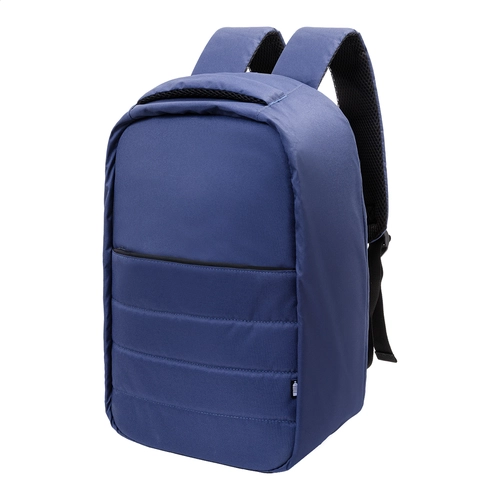image du produit Sac à dos antivol en RPET avec compartiment zippé - emplacement PC