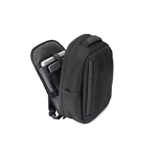image du produit Sac à dos antivol, en twill avec revêtement hydrofuge et polyester recyclé haute densité 600D, pour ordinateur portable de 17. 3