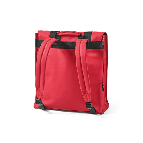 image du produit Sac à dos en PU recyclé 22l avec fermeture par boucles - compartiement pour PC portable