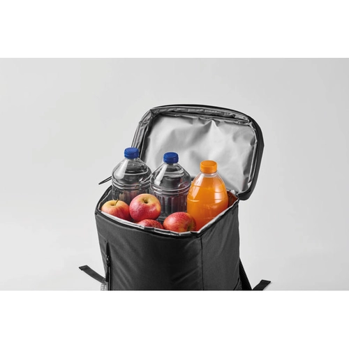 image du produit Sac à dos isotherme en polyester RPET 600D avec bretelles rembourrées et réglables