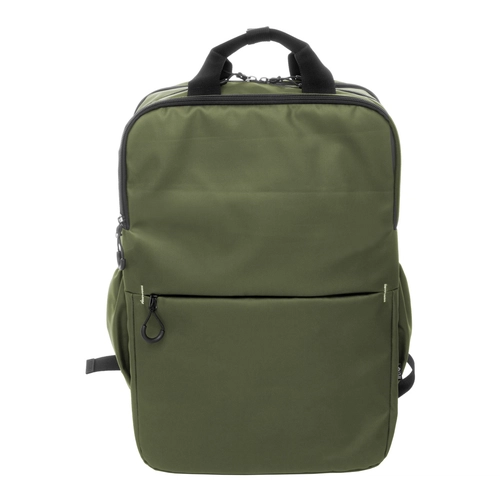 image du produit Sac à dos RPET imperméable avec 2 compartiments zippés