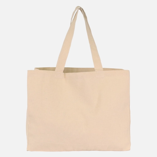 image du produit Sac avec soufflet 12 cm - coton 220 gr