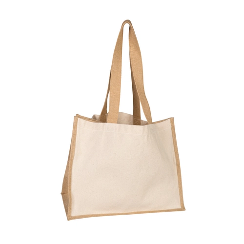 image du produit Sac cabas jute et coton 330g - livrable en Express 24h-48h