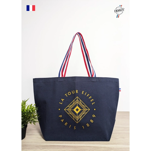 image du produit Sac cabas Origine France garantie 250gr/m2 Tissage en France - Anses tricolores