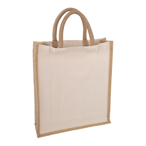 image du produit Sac cabas pour 3 bouteille en jute 100% naturelle