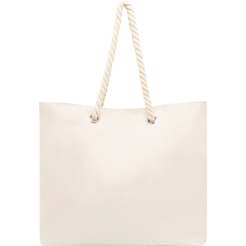 image du produit Sac de plage en polyester 300D - cordes en coton et œillets métal