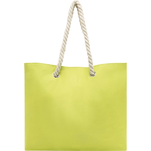 image du produit Sac de plage en polyester 300D - cordes en coton et œillets métal