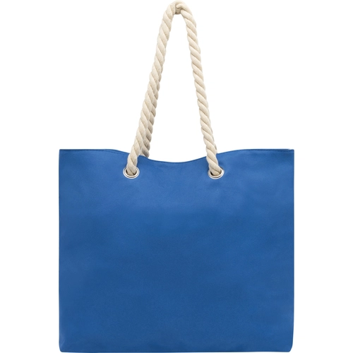 image du produit Sac de plage en polyester 300D - cordes en coton et œillets métal