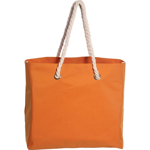 image du produit Sac de plage en polyester 300D - cordes en coton et œillets métal