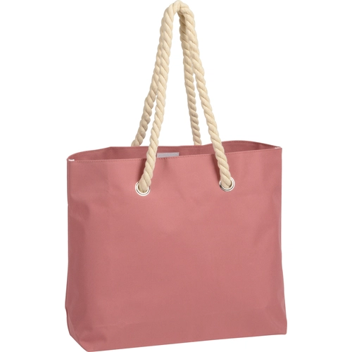 image du produit Sac de plage en polyester 300D - cordes en coton et œillets métal