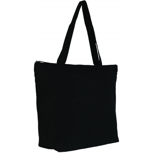 image du produit Sac en coton avec fermeture zippée - Totebag 280 gr/m2 avec poche intérieure