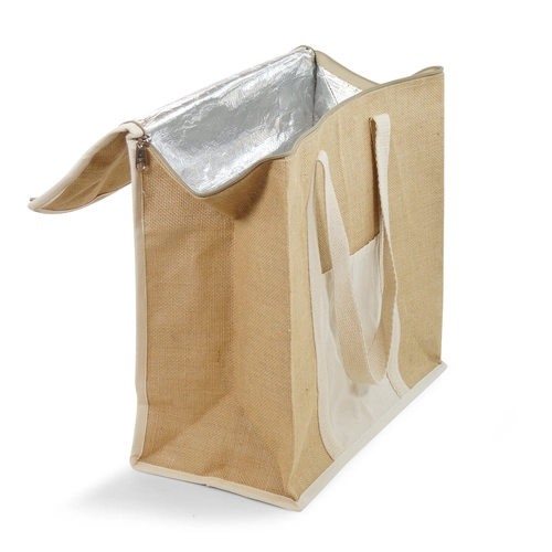 image du produit Sac isotherme ISONATUR, 100% en jute et coton recyclé