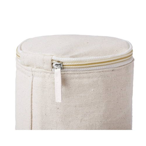 image du produit Sac isotherme spécial bouteille en coton recyclé - avec bandoulière