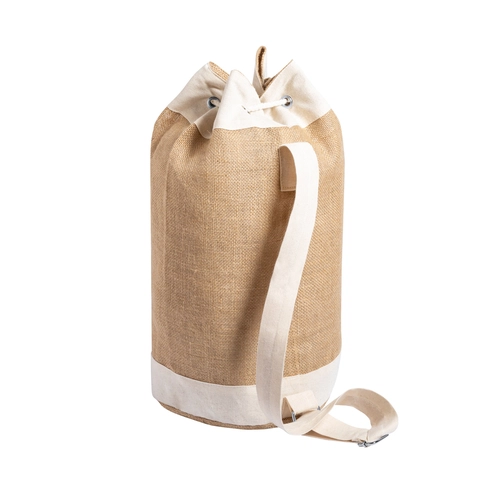 image du produit Sac marin en jute et coton - fermeture par cordon