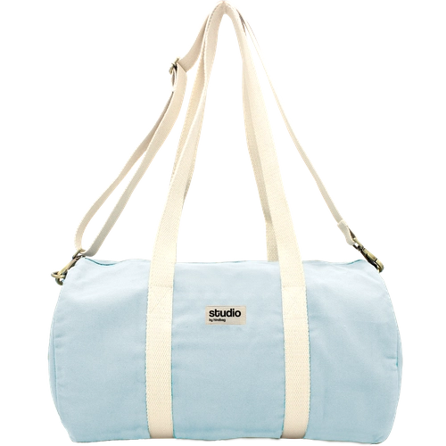 image du produit Sac polochon en coton bio certifié GOTS - sac de sport fabriqué par une ONG